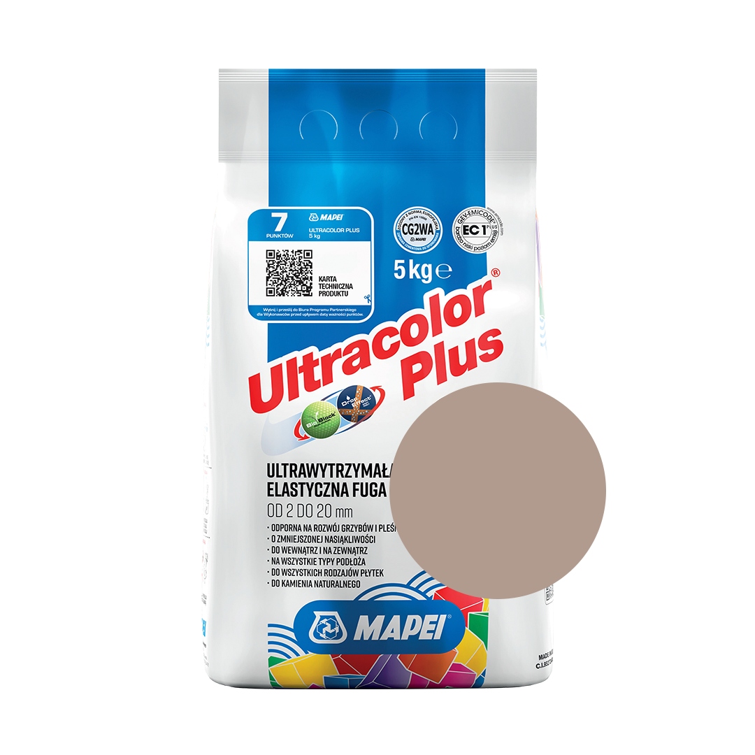 FUGA MAPEI ULTRACOLOR PLUS 5kg 133 PIASEK Stan opakowania oryginalne