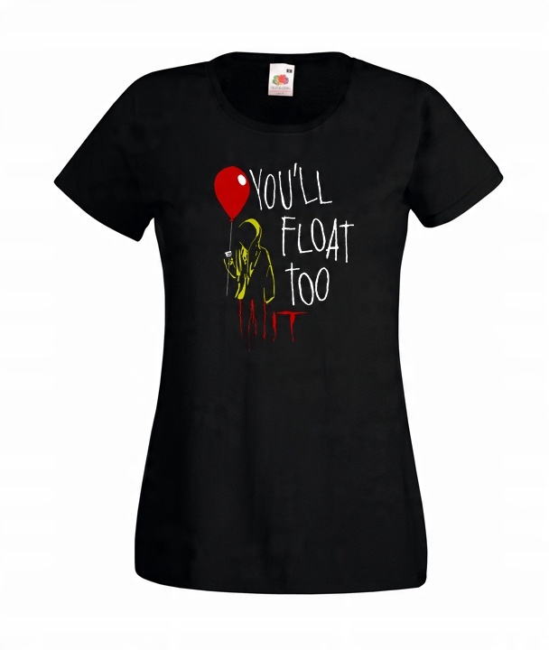 

Koszulka Damska Klaun Clown It Float Horror King