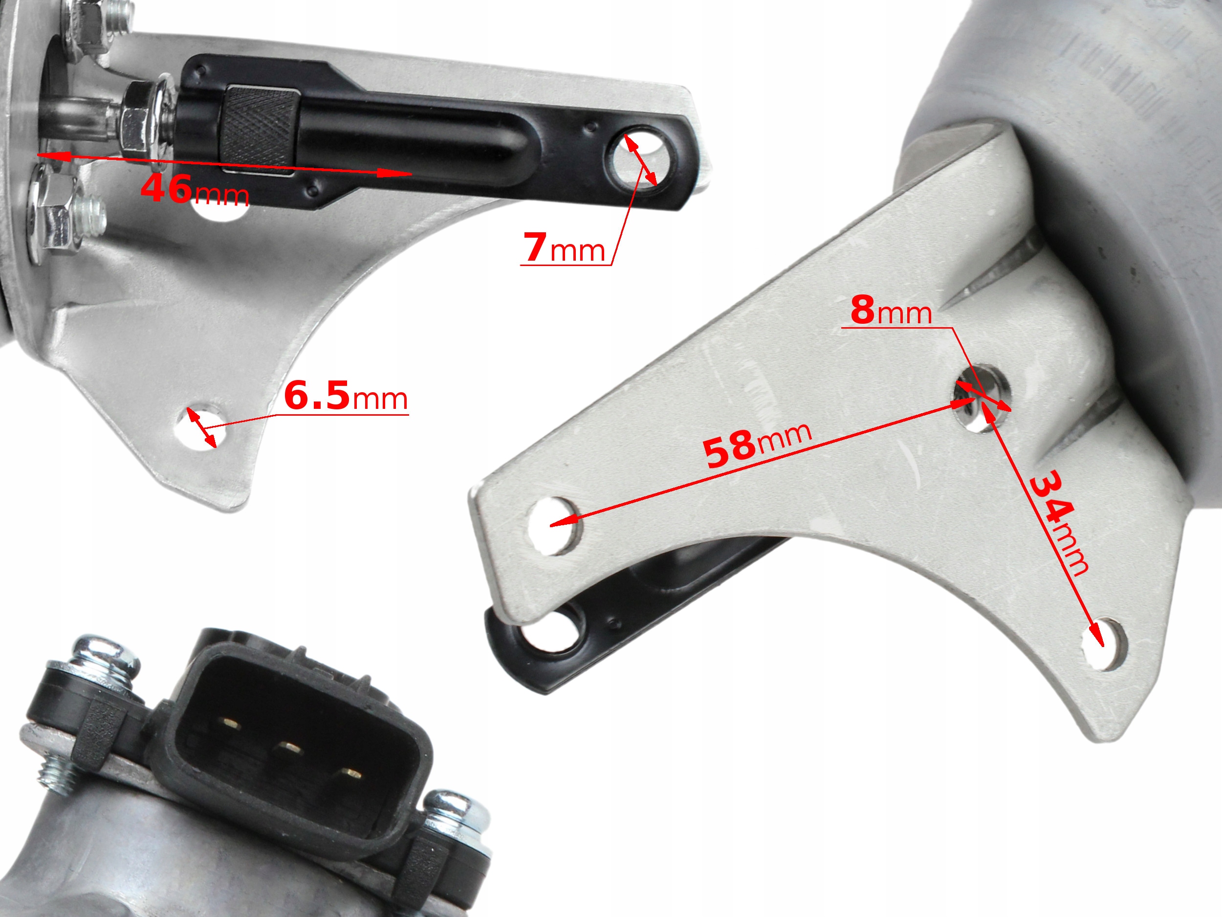 ZAWÓR TURBINY GRUSZKA FORD VOLVO 2.0 TDCI 136KM Producent części Inny