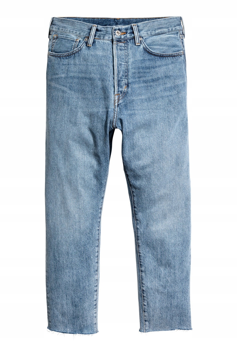 

H&m Dżinsy Cropped Relaxed rozm. 30,S