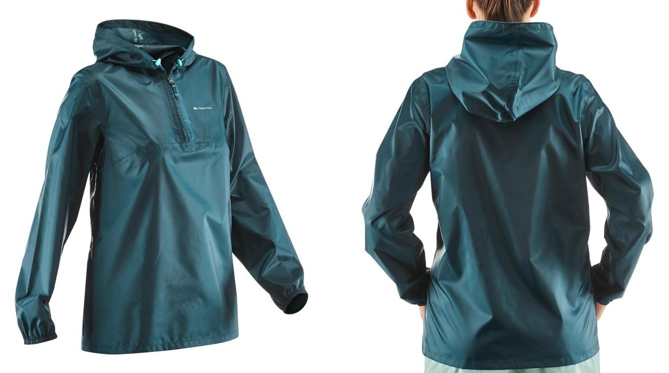 

Quechua Przeciwdeszczowa Wiatroodporna Kurtka M