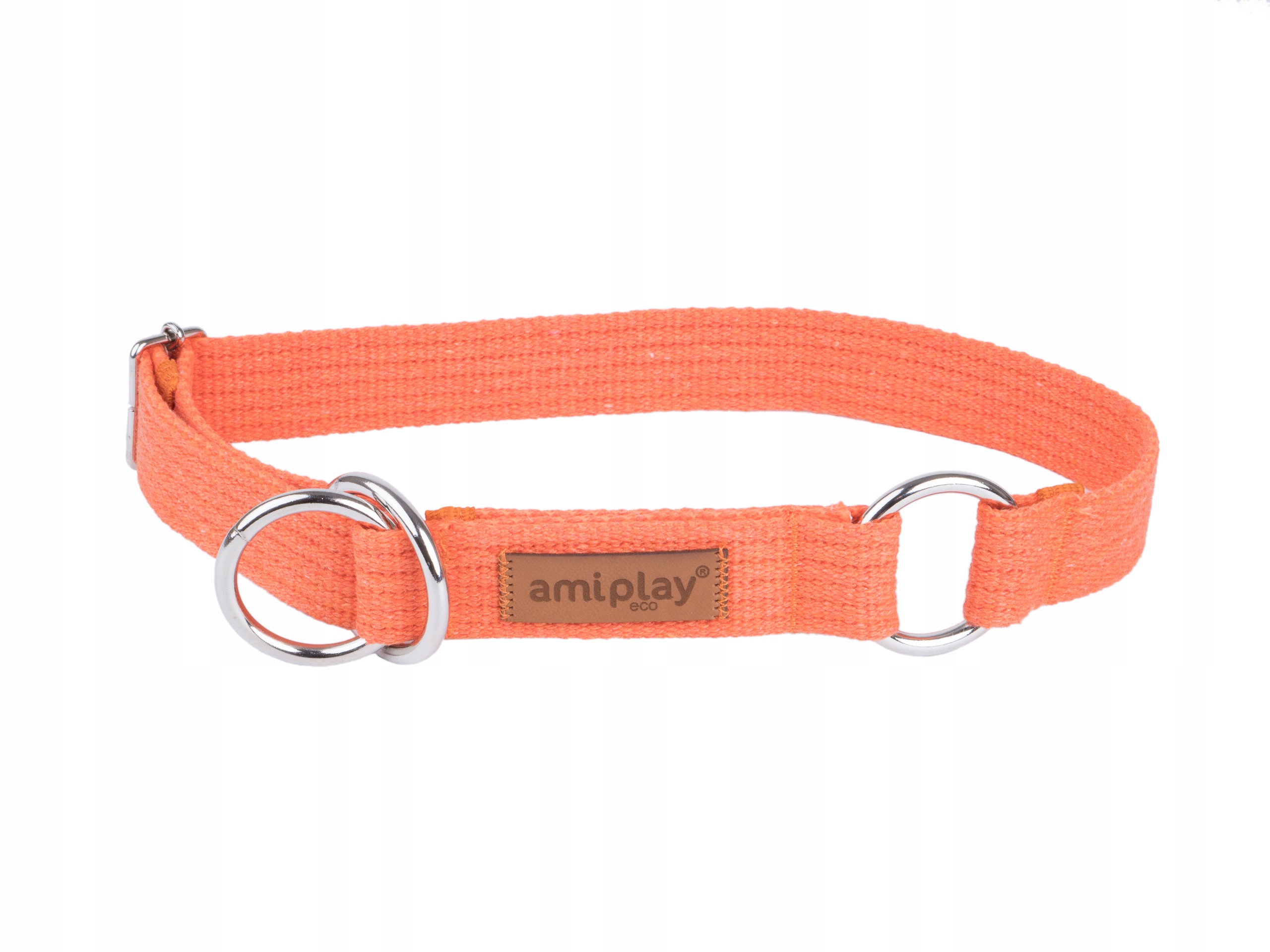 

amiplay Mocna obroża półzaciskowa Cotton XL Orange