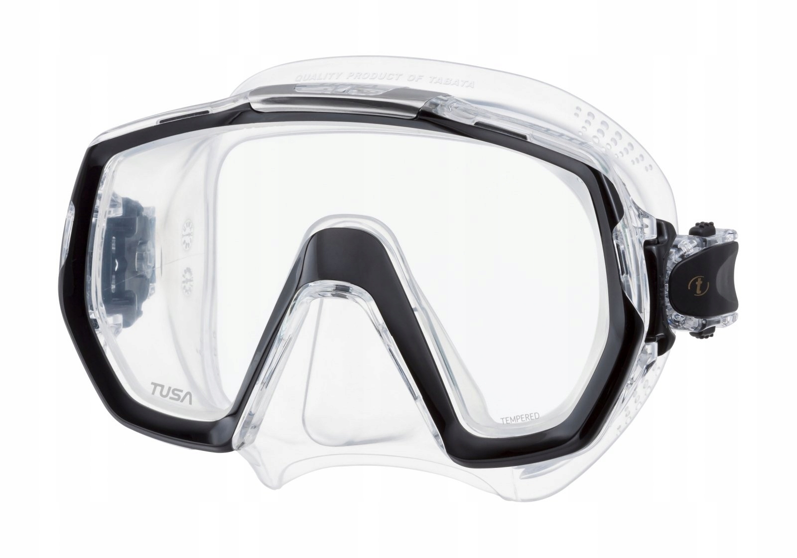 Maska Tusa Freedom Elite Czarna (Transparent)