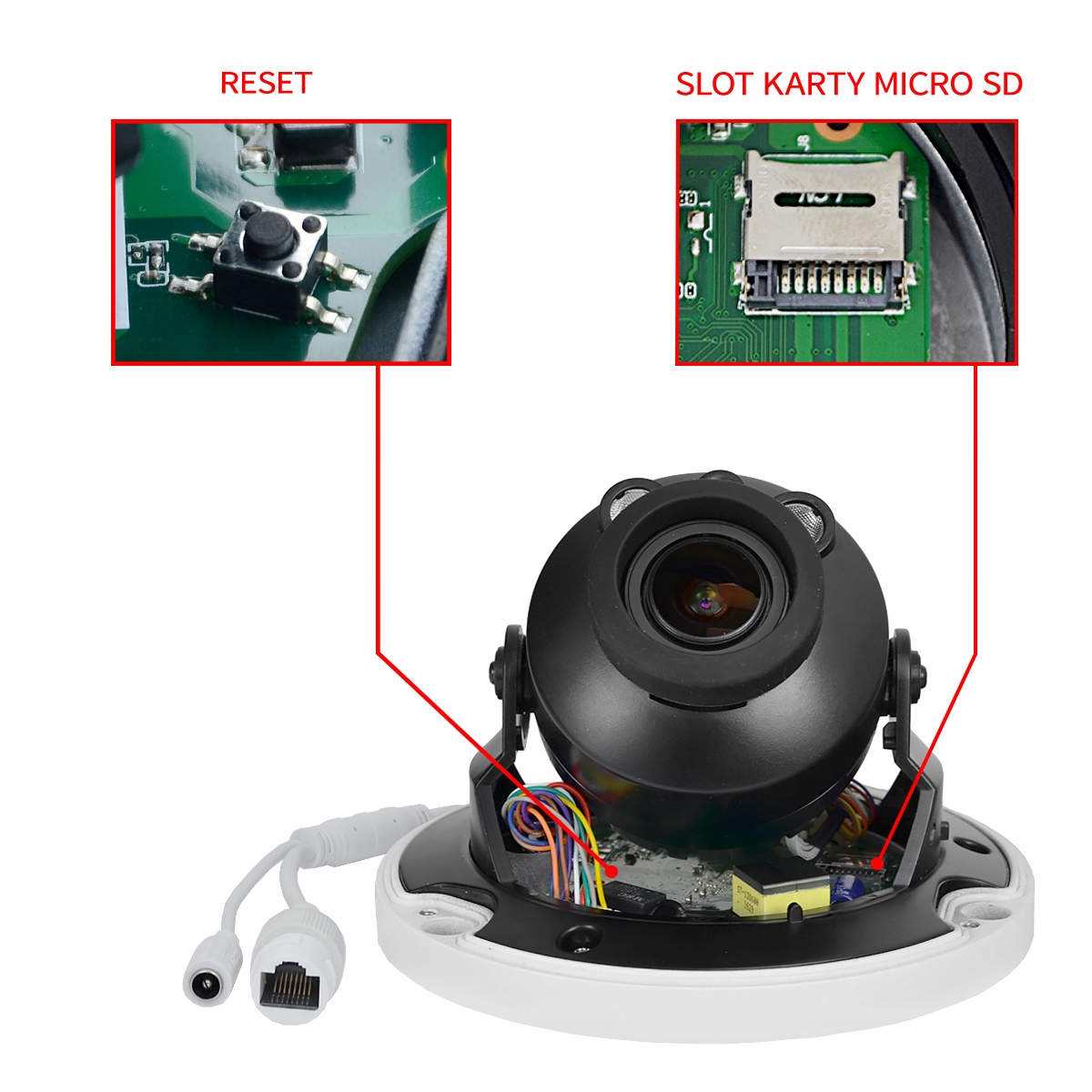 Kamera IP BCS-L-DIP44VSR4-Ai1 / 4MPx, motozoom Model BCS-L-DIP44VSR4-Ai1