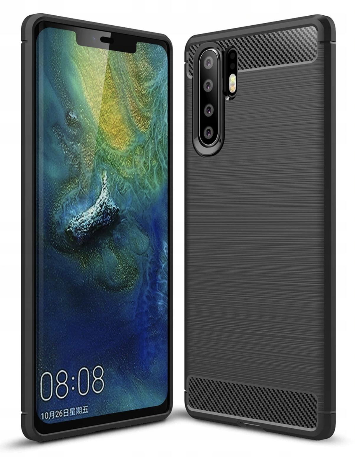 

Etui obudowa do Huawei P30 Pro SpaceCase Carbon
