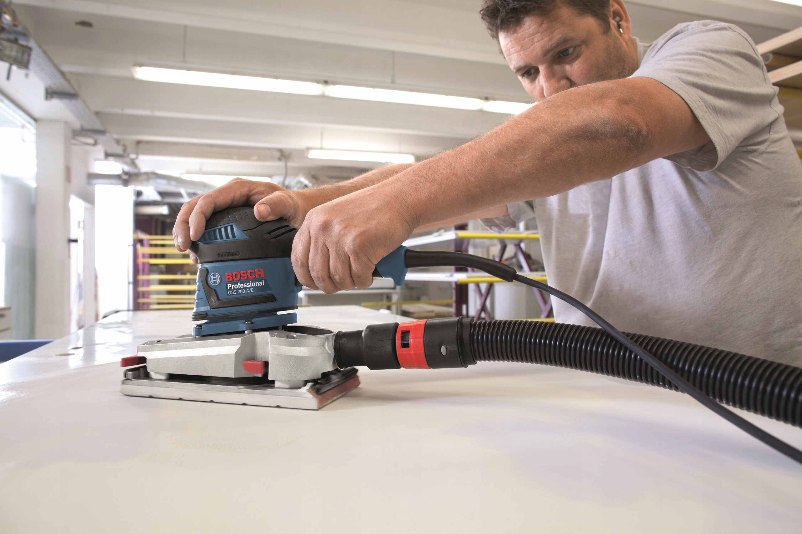 Papier ścierny na rzep 93x185 mm GR.80 BOSCH Kod producenta 2608607924