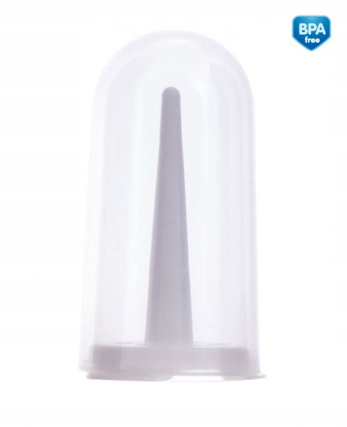 CANPOL Pierwsza Szczoteczka do zębów dziąseł ETUI Kolor dominujący bezbarwny