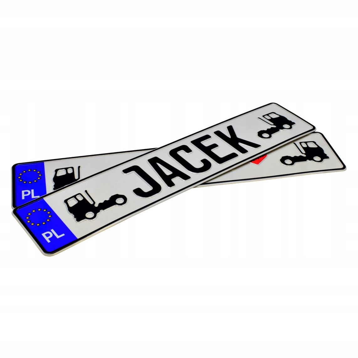 Tablice aluminiowe kolekcjonerskie truck JACEK