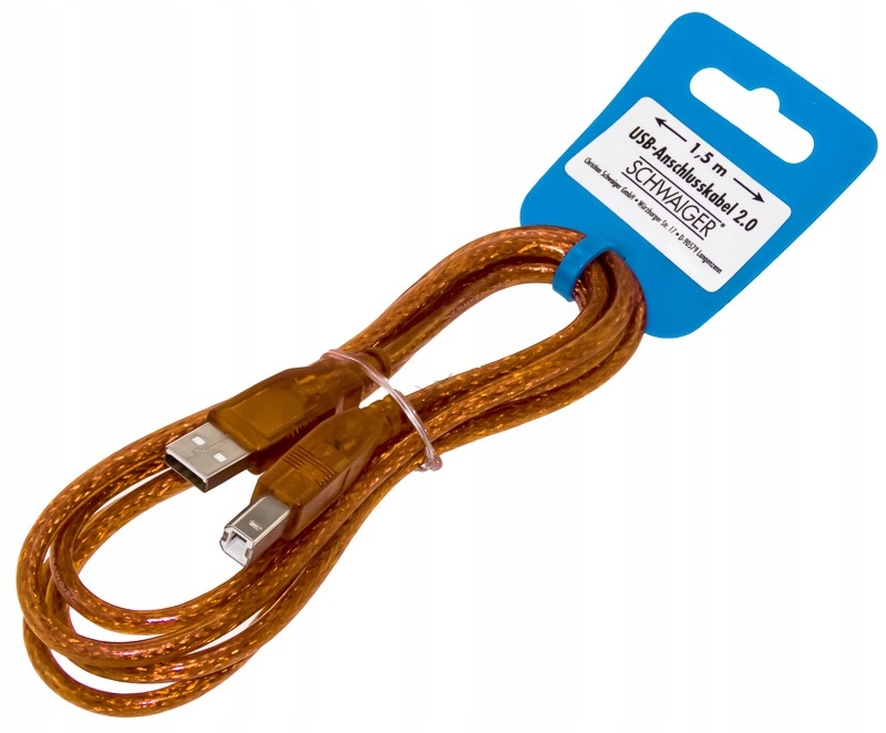 

Kabel Usb 2.0 A-b 1.5m Schwaiger Drukarka/skaner