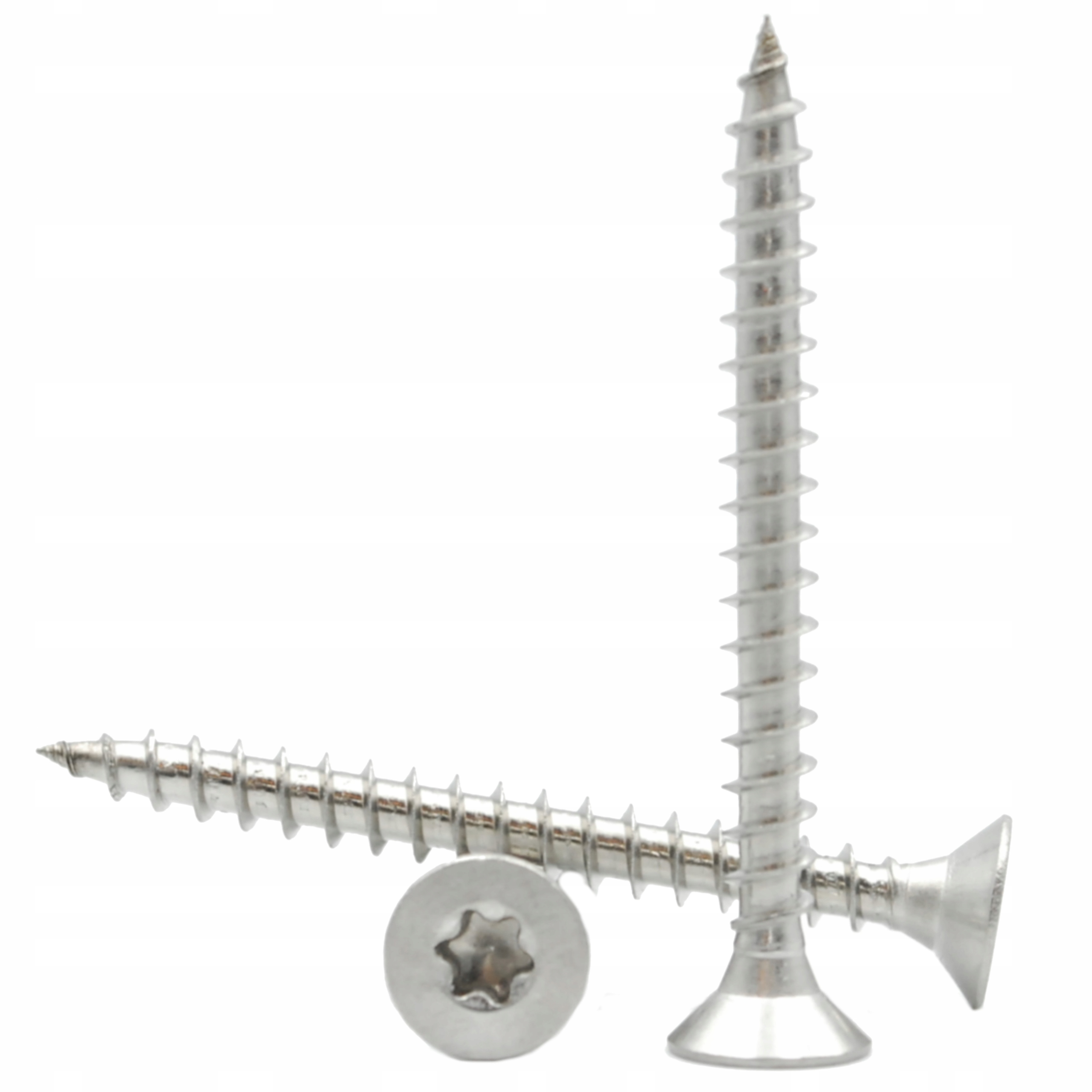 

4x25 Wkręty Do Drewna Nierdzewne Torx Stożek 10