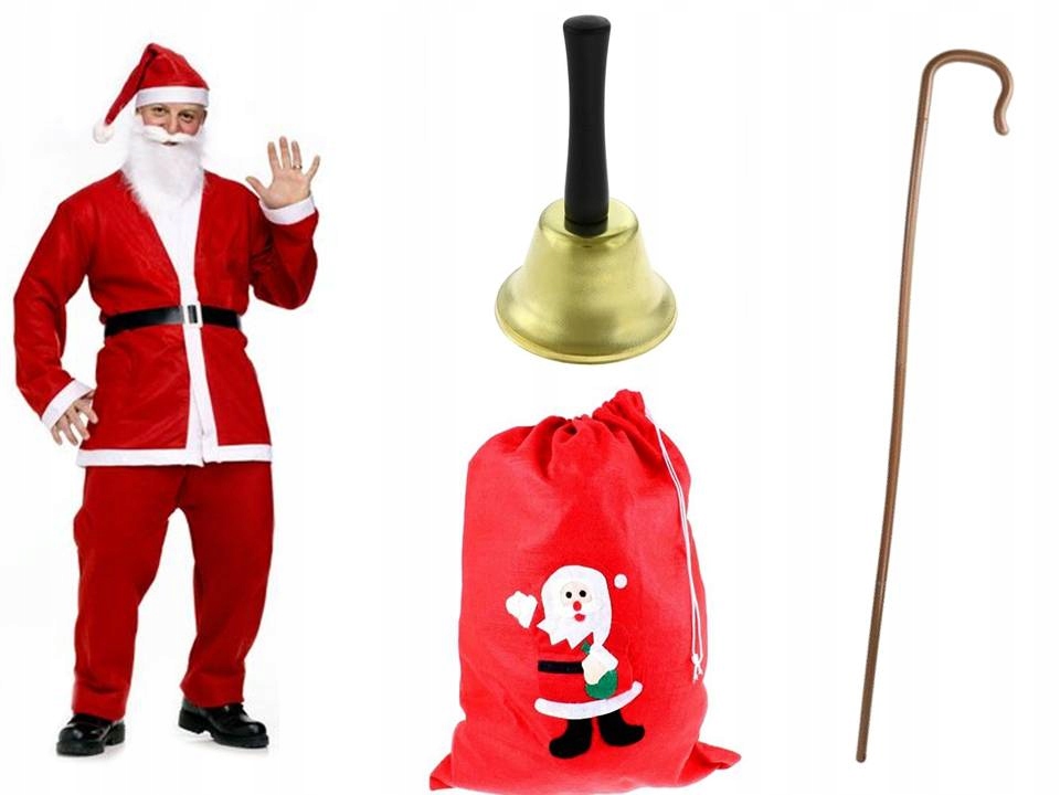 Костюм Санта Клаус костюм мешок колокол Пасто
