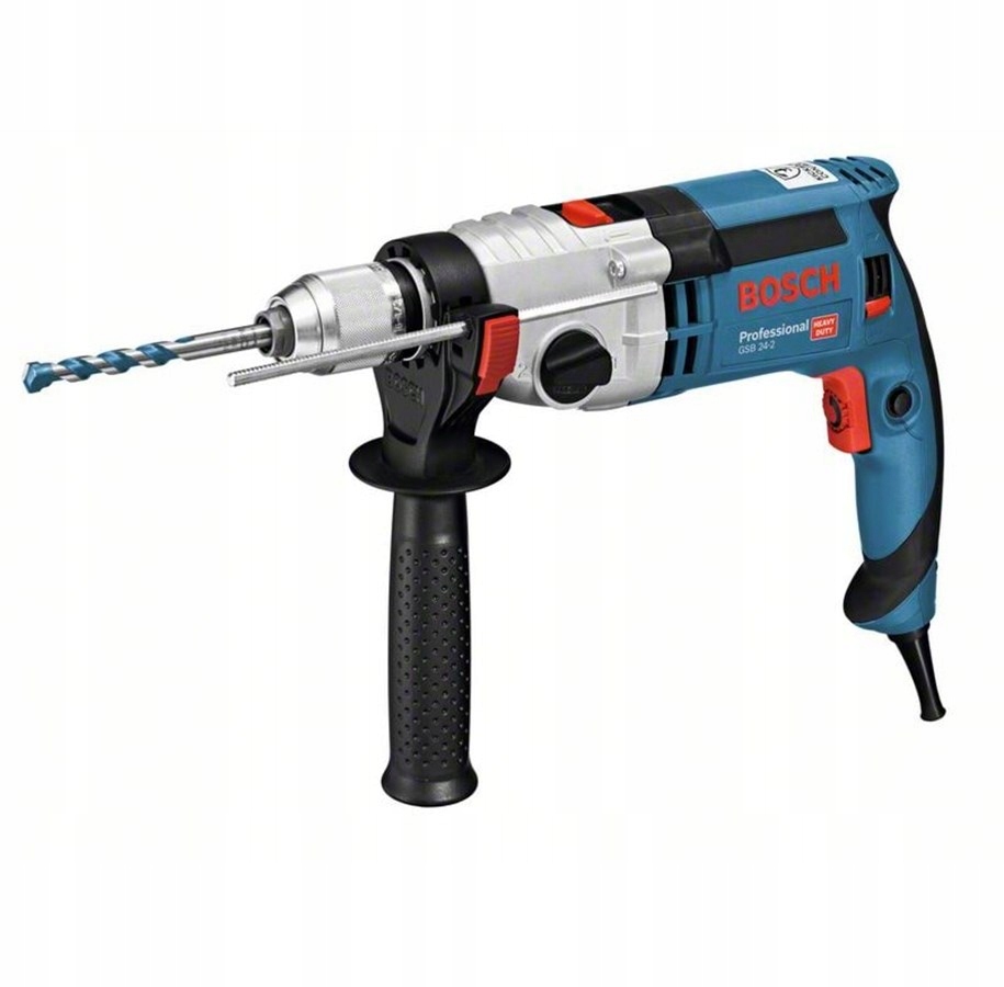 BOSCH Professional Wiertarka Udarowa GSB 24-2 1100W 40Nm z Akcesoriami — miniatura 7