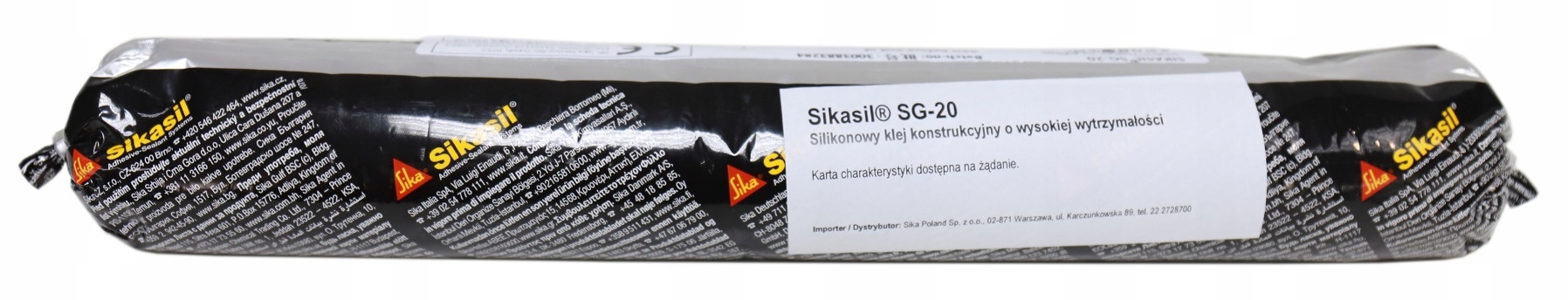 SIKA Sikasil SG-20 Klej konstrukcyjny, szklenie