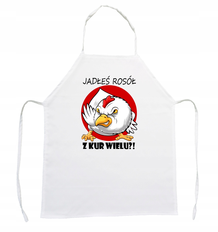 

Fartuch Kuchenny vegan jadłeś rosół z kur wielu