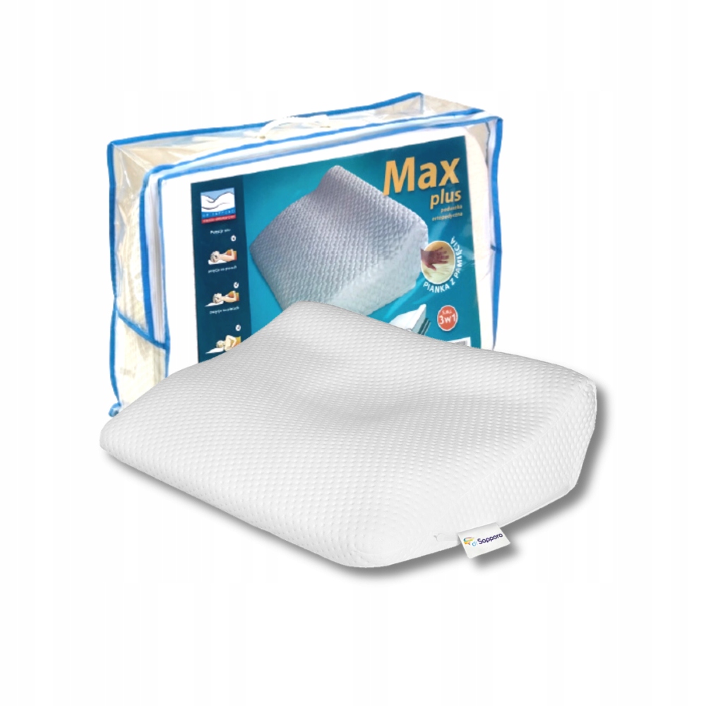 

Dr Sapporo Max Plus poduszka ortopedyczna 3 w 1