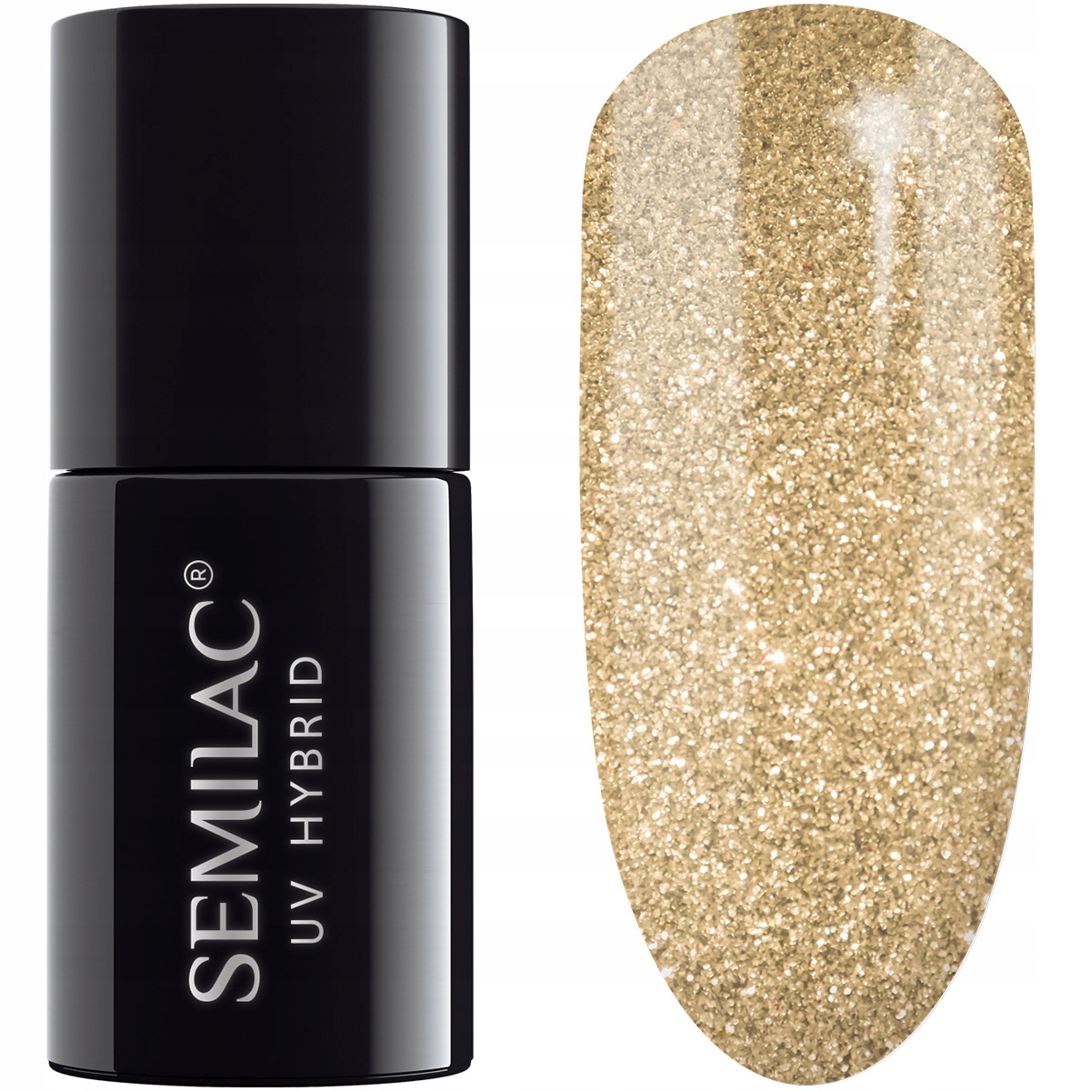 

Semilac Lakier Hybrydowy 037 Gold Disco 7ML