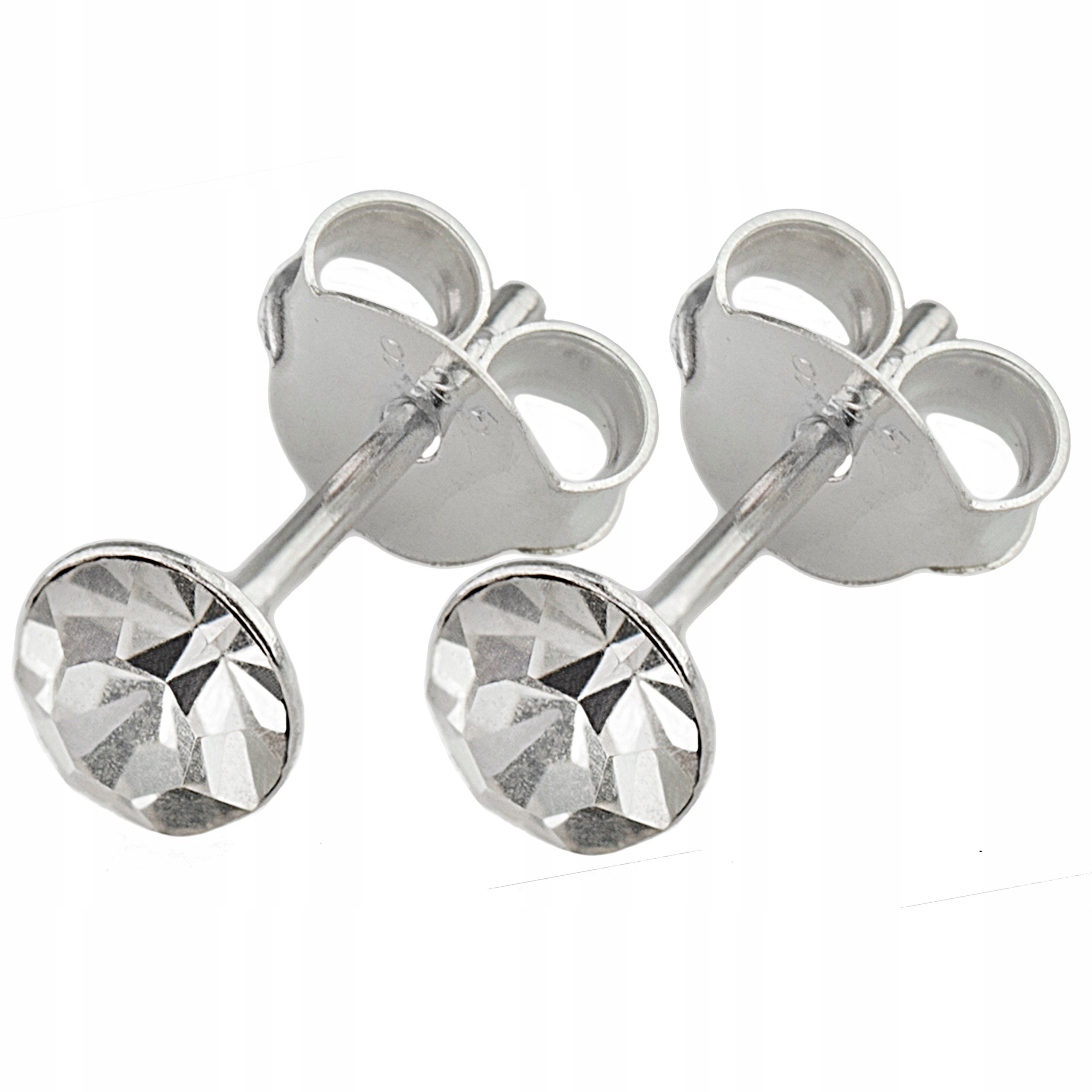 

Kolczyki cyrkonia 4,0 mm sztyfty srebro 0,925