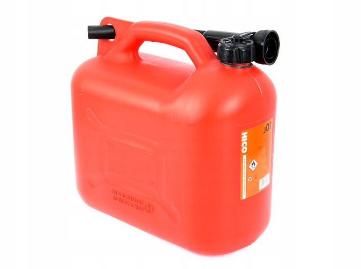 КАНИСТРА KARNISTER С ВОРОНКОЙ ДЛЯ ТОПЛИВНОГО МАСЛА 10L