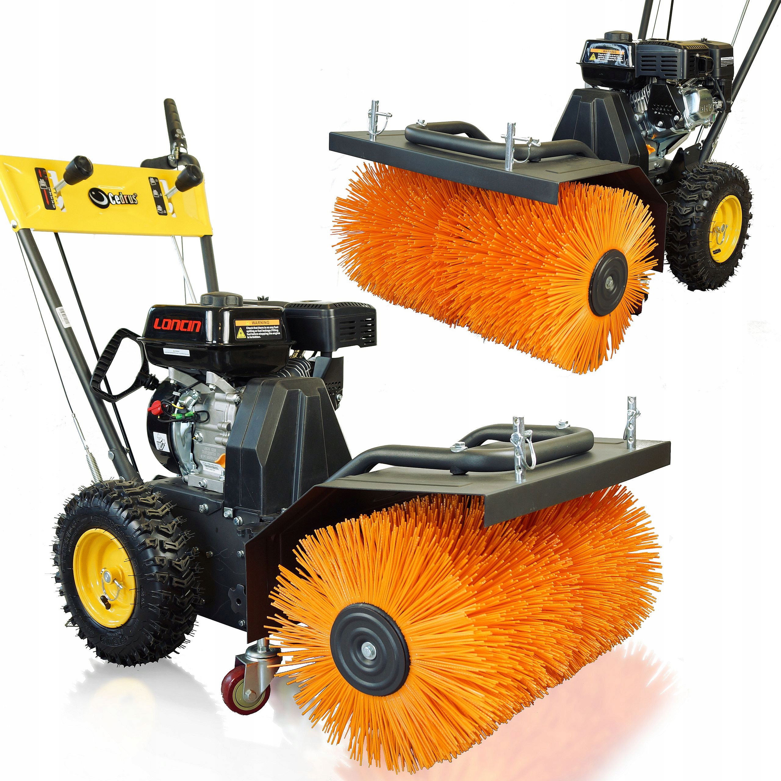 ZAMIATARKA spalinowa CEDRUS ZM04 NAPĘD 80cm + OLEJ