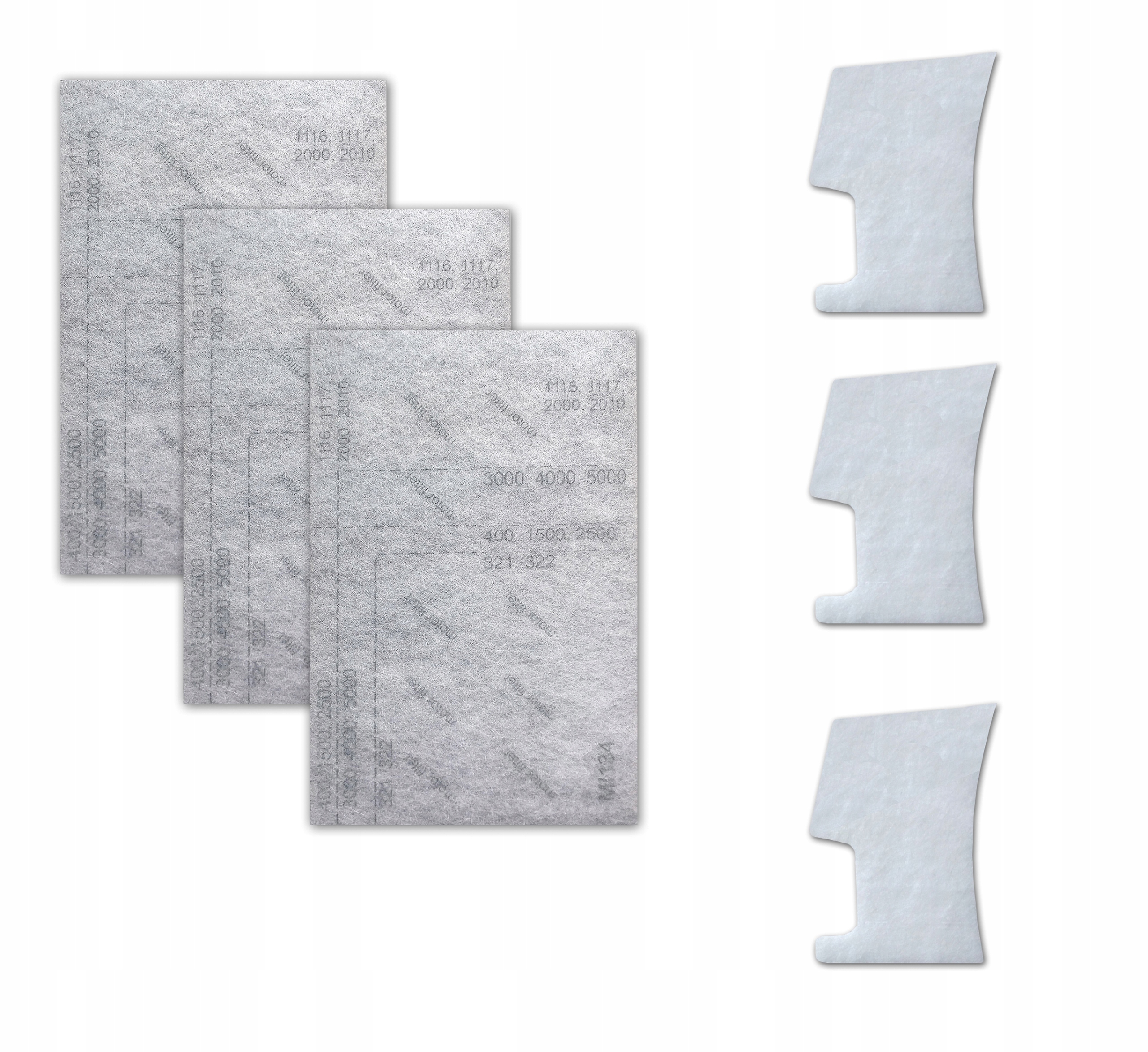 12x WORKI ODKURZACZA ZANUSSI Compact Power ZAN3020 Kolor dominujący biały