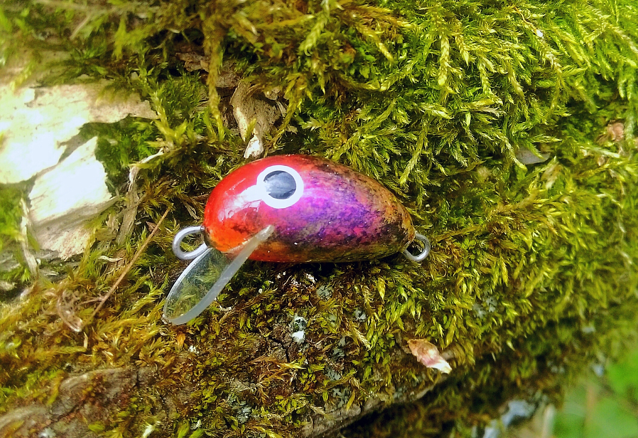 Wobler K.Słaby Osa 2,5cm Marmur Fioletowy szerszy