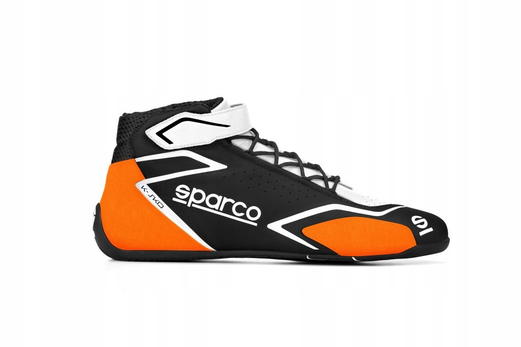 Kartingové boty Sparco K-Skid černo-oranžové vel 37 Akce