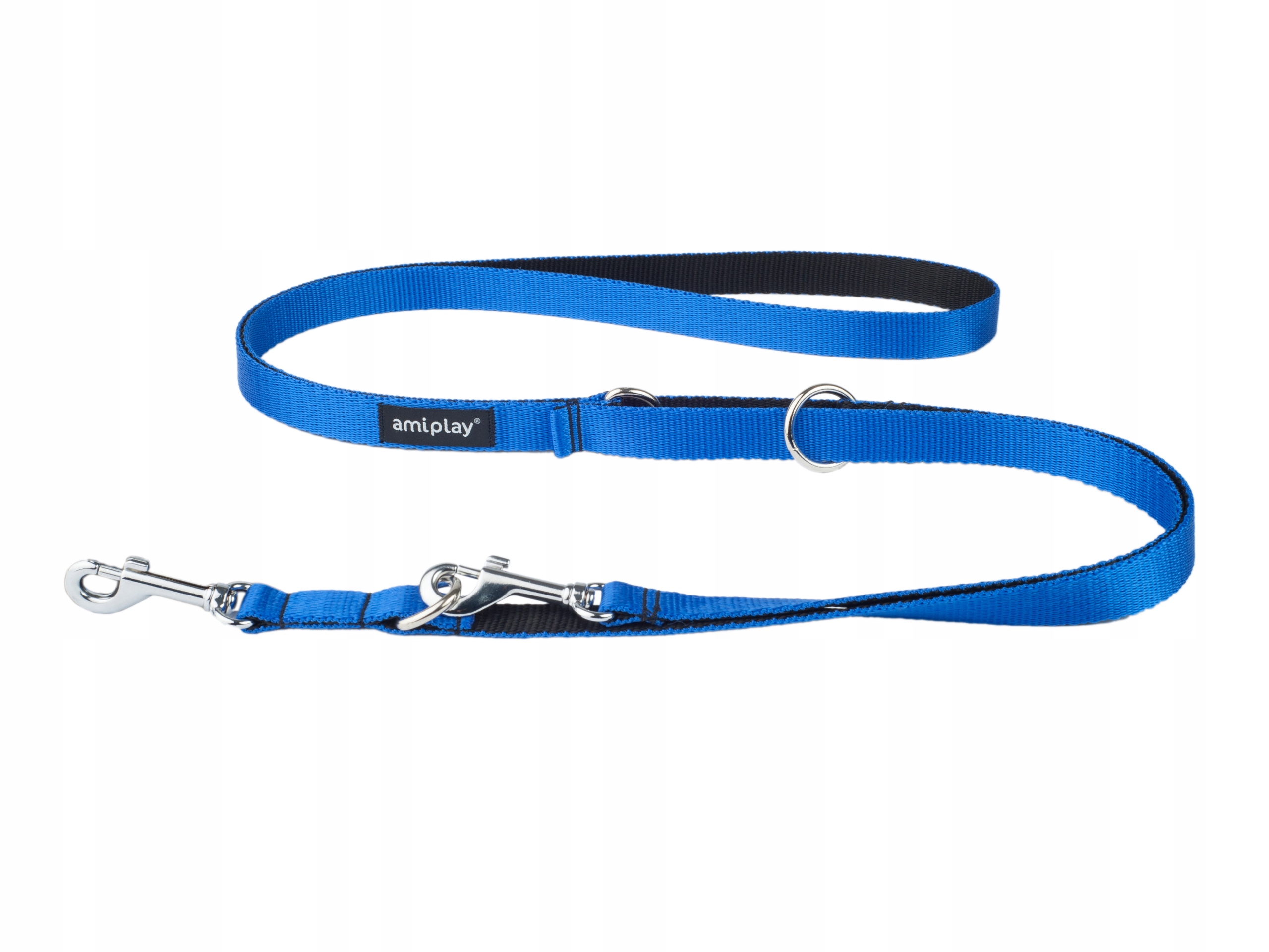 

amiplay Smycz przepinana 6in1 Twist L Niebieska