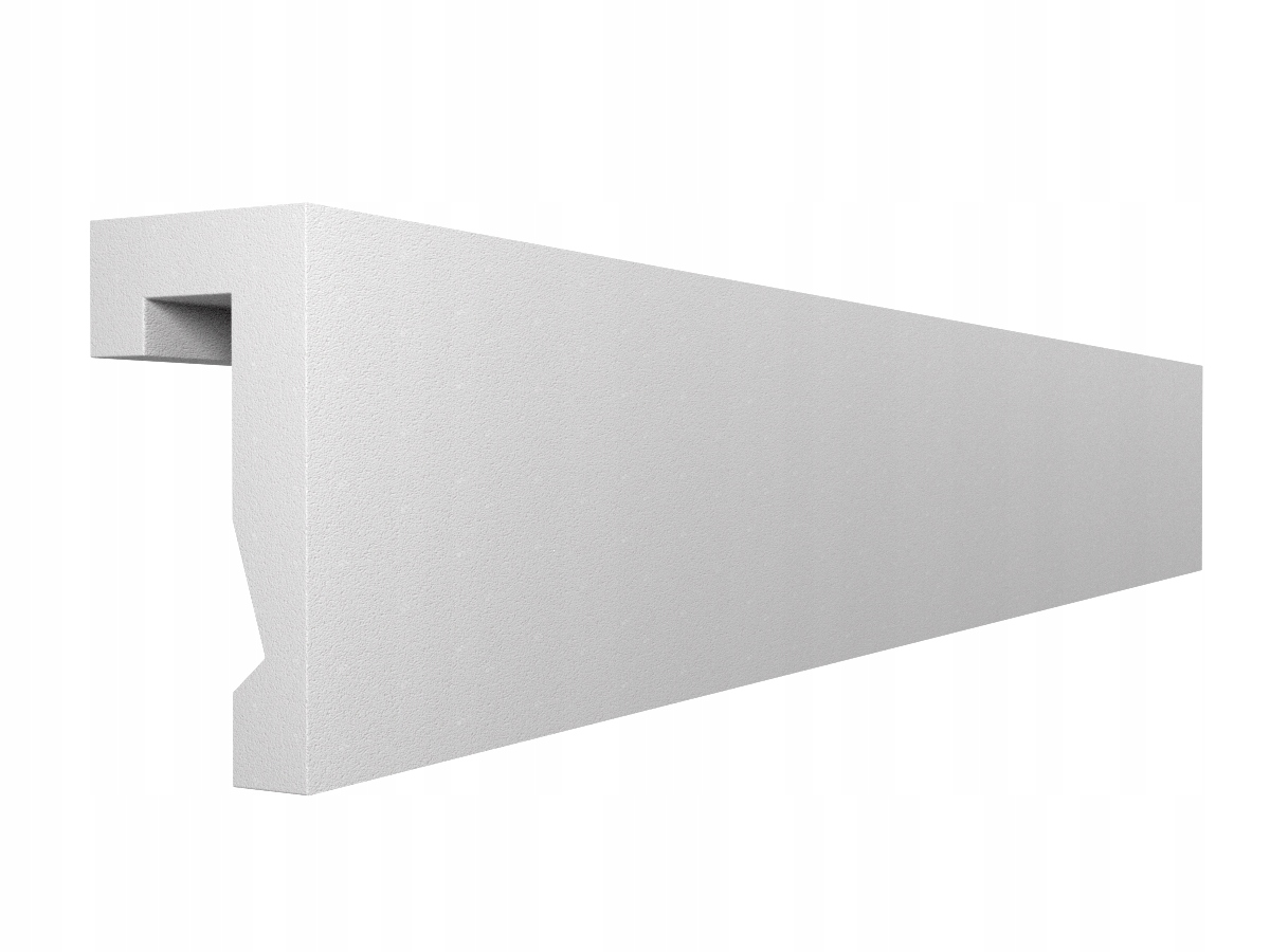 Osłona karnisza szyny sufitowej led gzyms led 9x4 Kod producenta 01