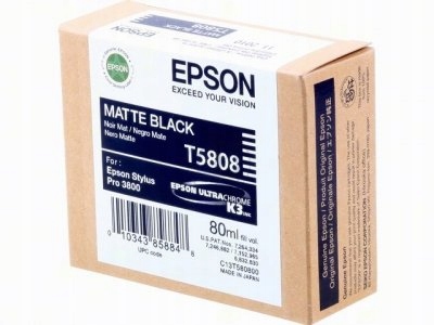 Atrament Epson T5808 C13T580800 čierny (black)
