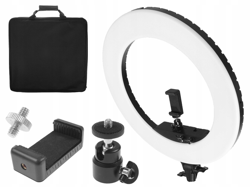 LAMPA PIERŚCIENIOWA LED 48W do MAKIJAŻU DYFUZOR