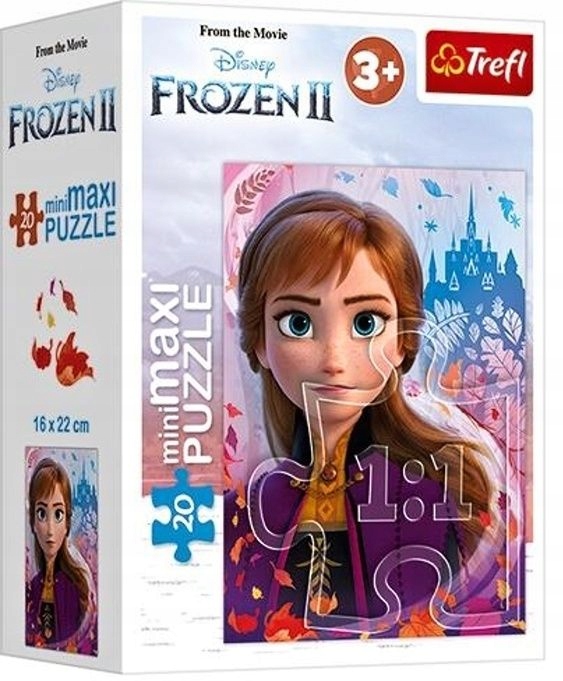 

Puzzle 20 miniMaxi Kraina Lodu Frozen Trefl 21080