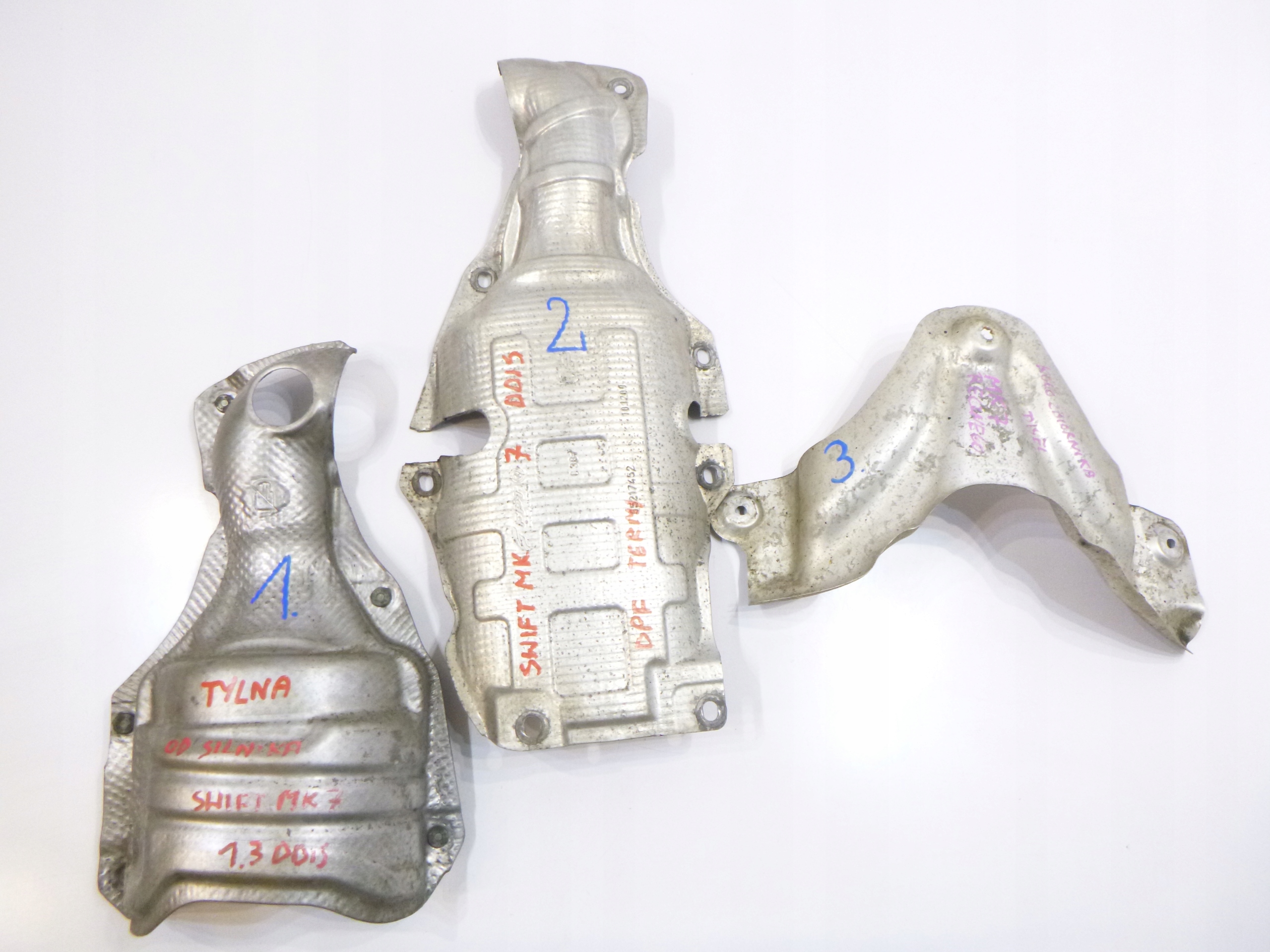 OSLONA TERMICZNA PODWOZIA WYDECHU SUZUKI SWIFT MK7 1.3 2010-