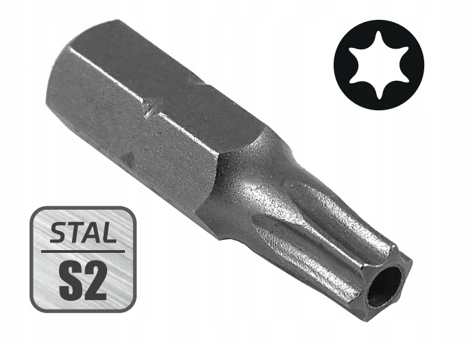 Bit grot końcówka TORX TX10 25mm PRO Kod producenta TX10