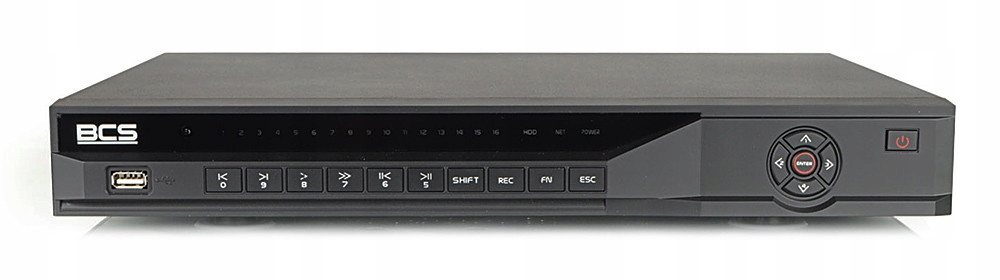 Rejestrator IP BCS-L-NVR1602-A-4KE / 8Mpx 16Kamer Marka BCS