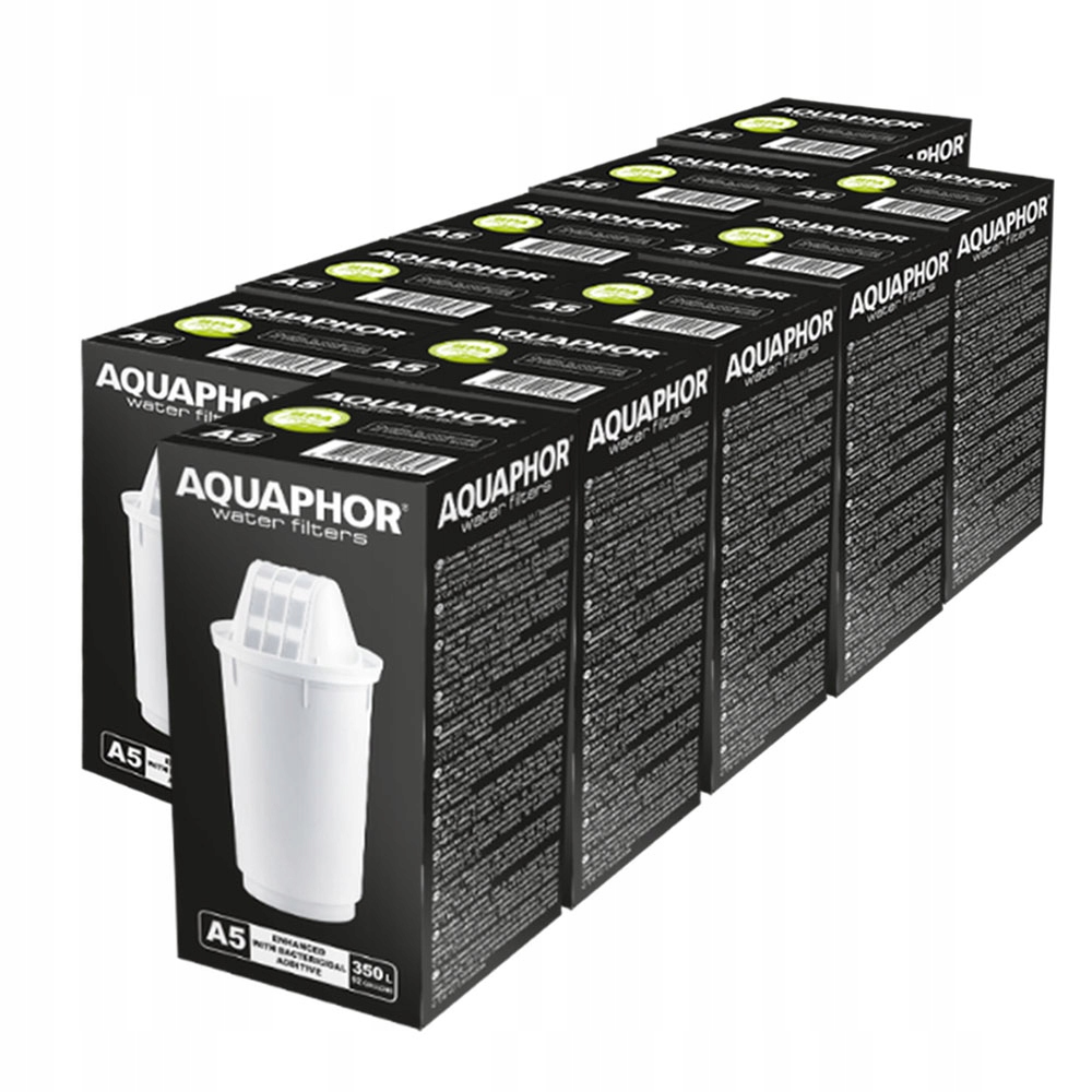 

Wkład filtrujący wodę Aquaphor A5 do dzbanków x10