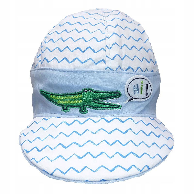 

Czapka letnia Crocodile 50-56 rozmiar 36 błękitna