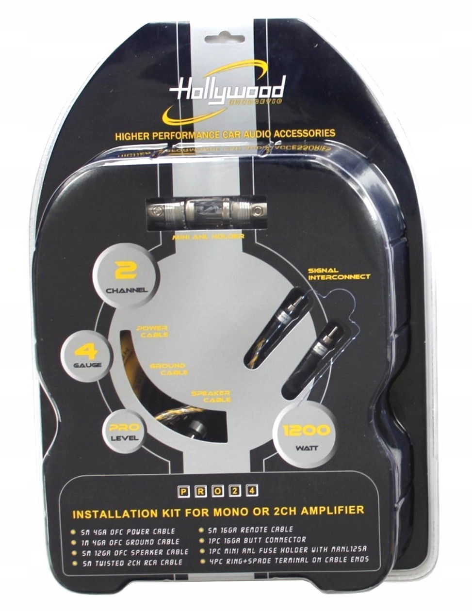 Kable do wzmacniacza 4GA 80A Tuba Wzmacniacz Model B543