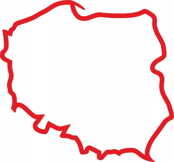 

Polska naklejka 15 x 14 cm