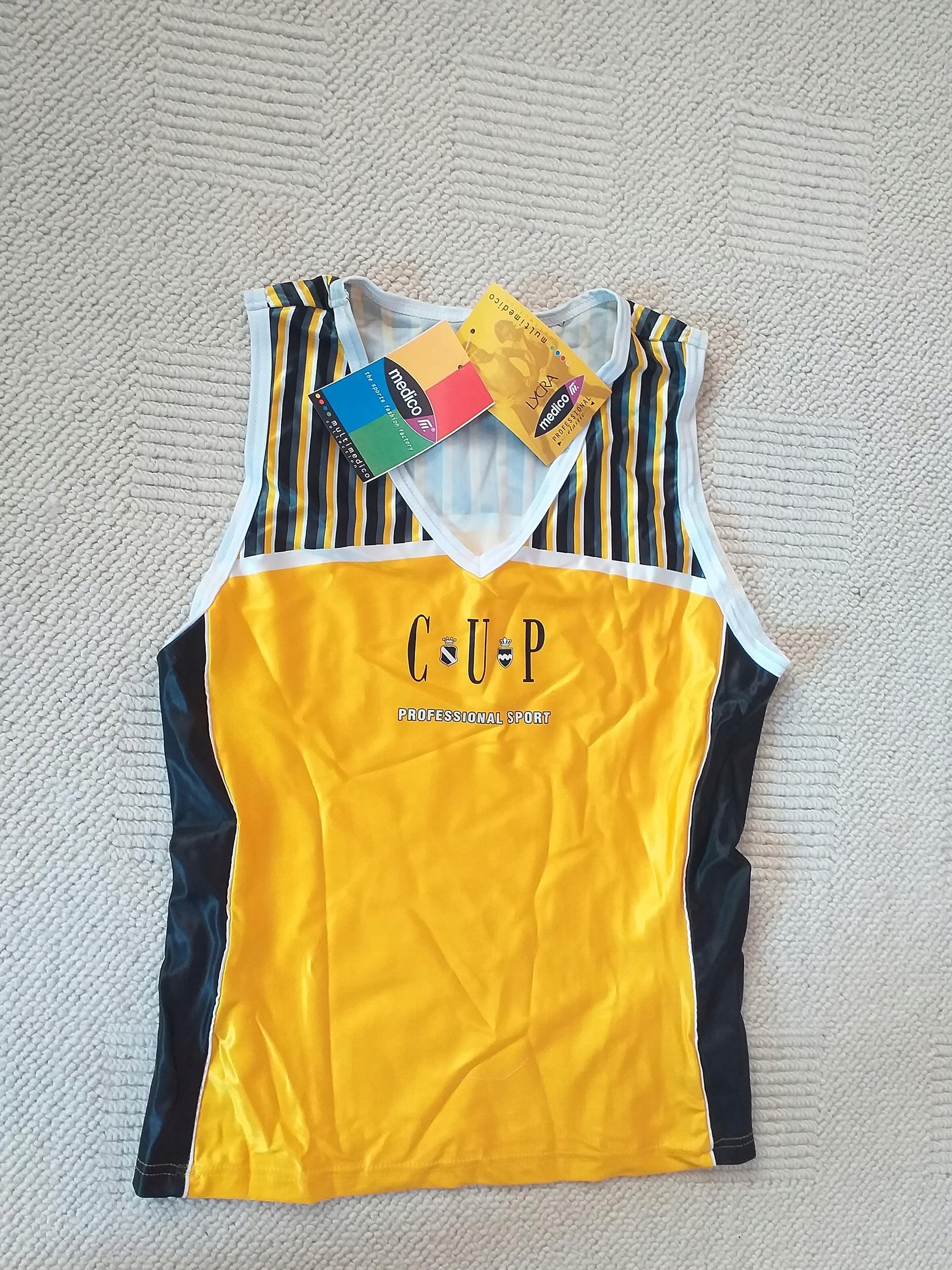 A116_ROWEROWA KOSZULKA BIEGANIE NA WF GIMNASTYKA Rękaw bez rękawów