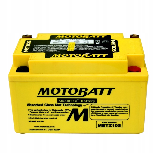 AKUMULATOR AGM MOTOBATT MBTZ10S/YTZ10S