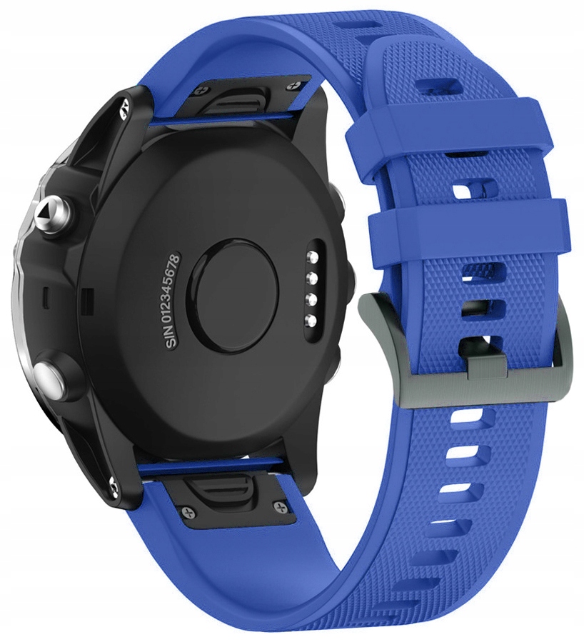 

Niebieski Silikonowy Pasek Garmin Epix 2 Sapphire