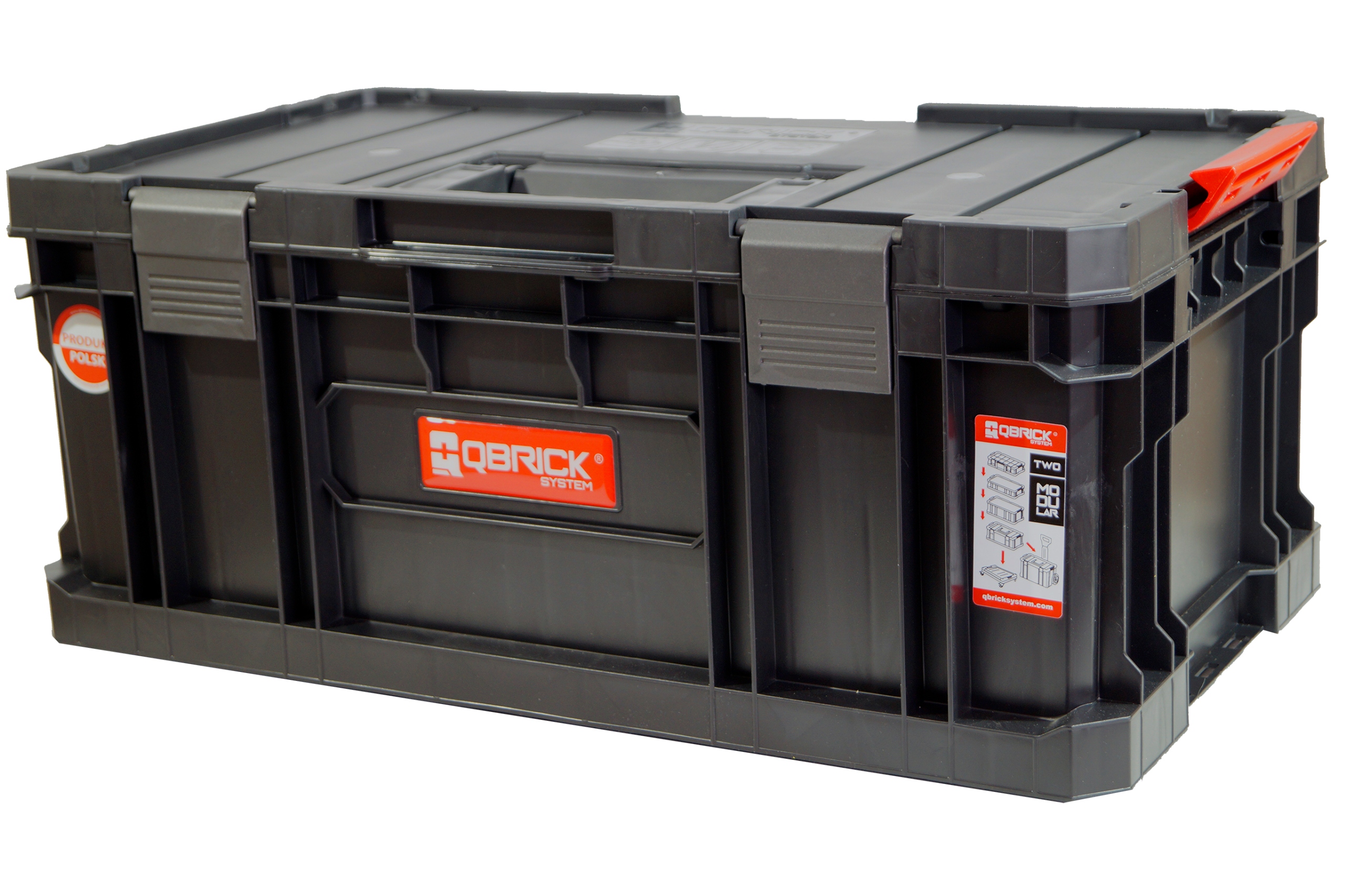 SKRZYNKA NARZĘDZIOWA moduły Qbrick Two Cart 10in1 Szerokość produktu 39.5 cm