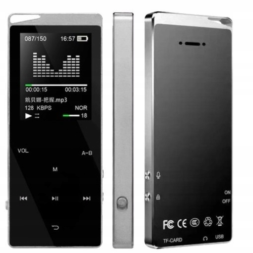 MP4-плеєр з BLUETOOTH 8GB + haylou GT1 Plus Колір Синій