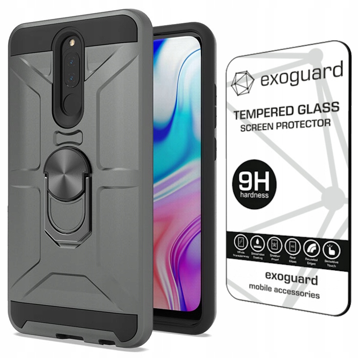

Exoguard - Pancerne Etui+szkło Do Xiaomi Redmi 8