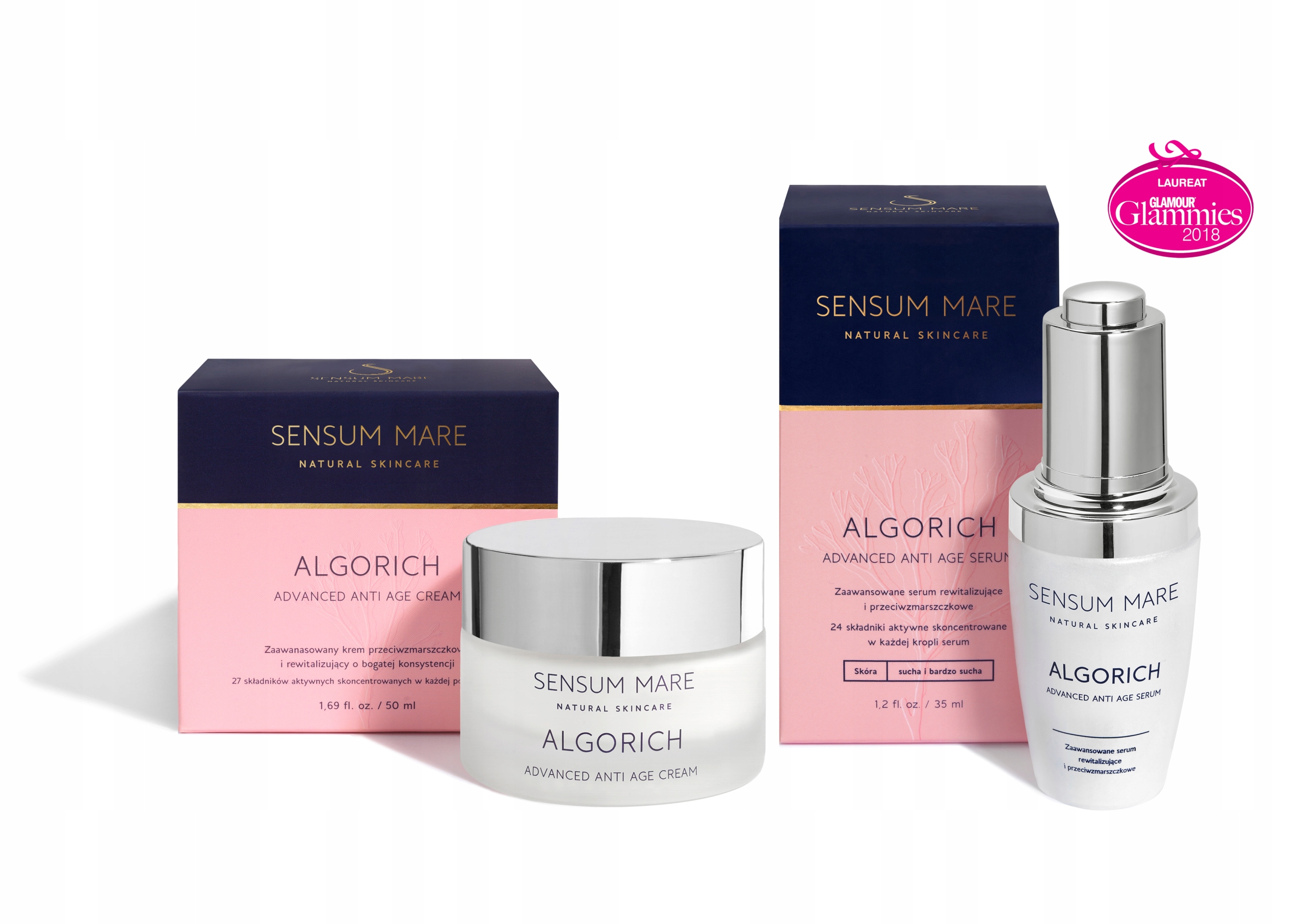 

Sensum Mare Zestaw Algorich krem 50 ml serum 35 ml
