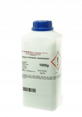 

Kwas Cytrynowy Kwasek Czda ODKAMIENIACZ1kg StanLab