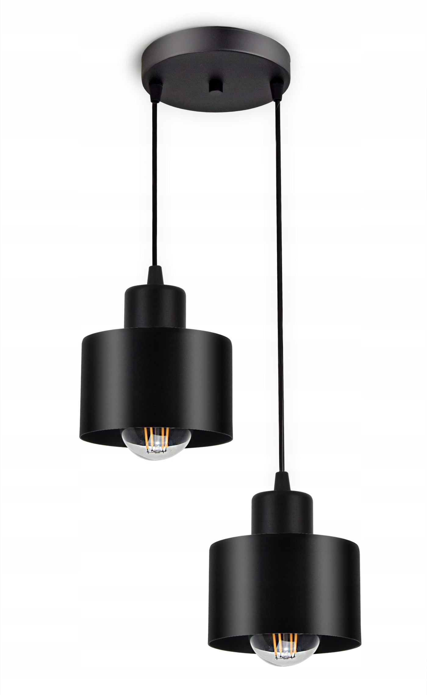 LAMPA SUFITOWA PLAFON ŻYRANDOL LOFT EDISON LED Zasilanie sieciowe