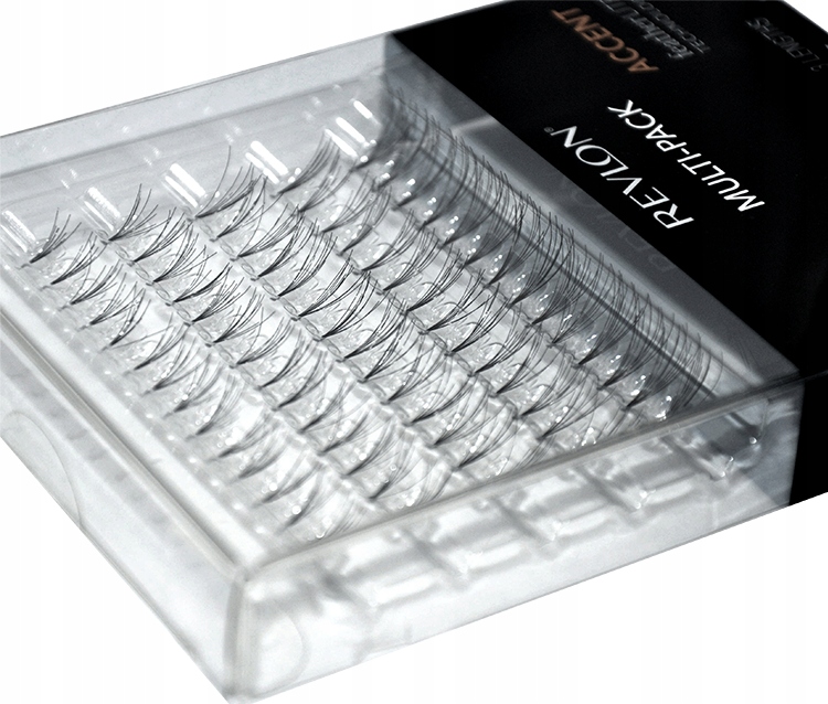 KĘPKI RZĘS 70szt SZTUCZNE RZĘSY 3 ROZMIARY REVLON Rodzaj rzęs w kępkach