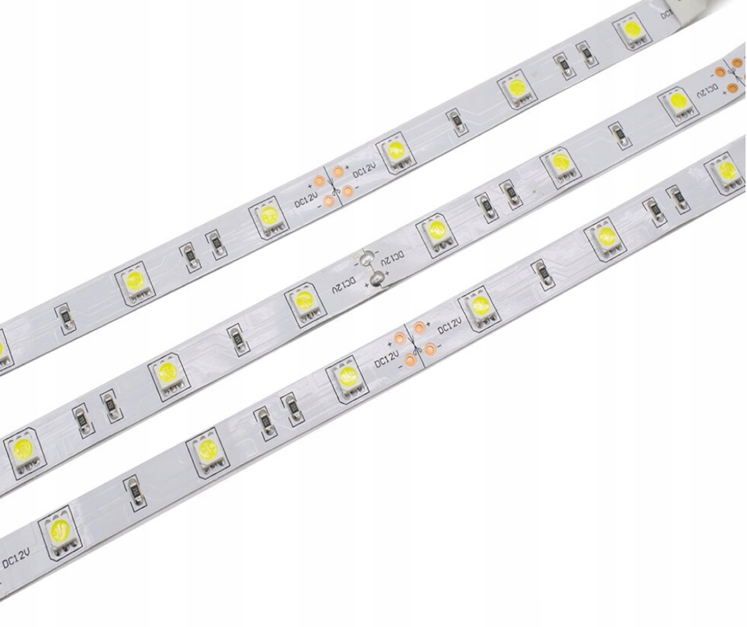 TAŚMA 5050 30 LED 1M IP20 BIAŁY ZIMNY 7,2W JAKOŚĆ Marka Feniks