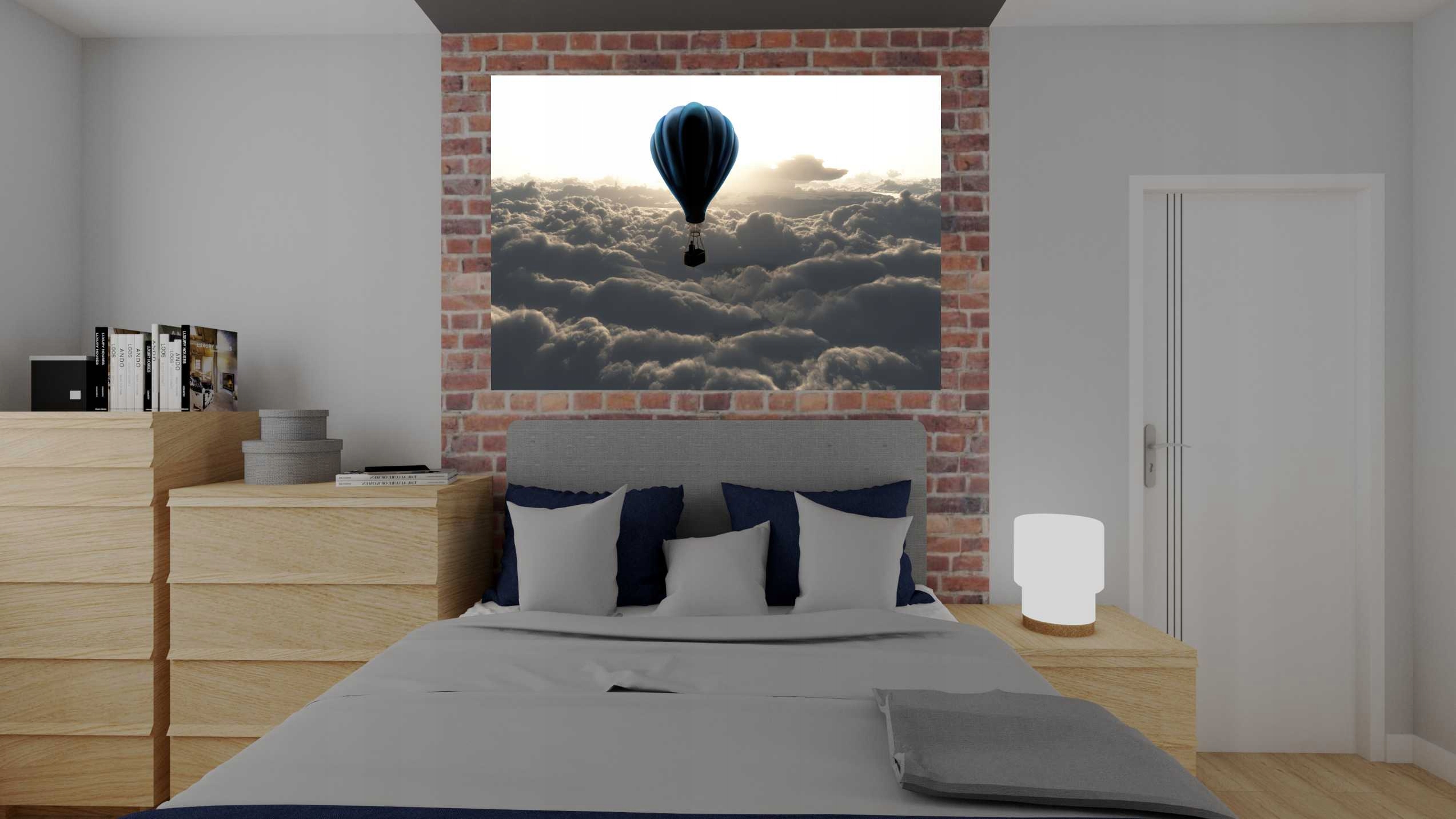 Plakat poster BALON BALONY NIEBO 90x60 max wybór Marka EObraz